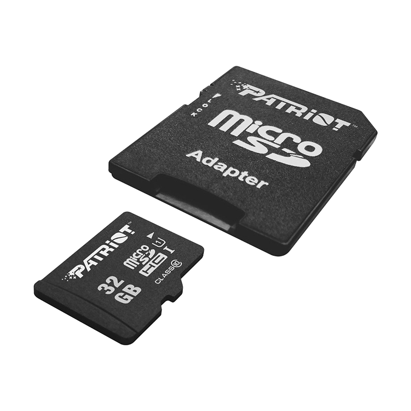 Карта пам'яті Patriot LX Series 32GB MicroSDHC with SD Adapter (PSF32GMCSDHC10)